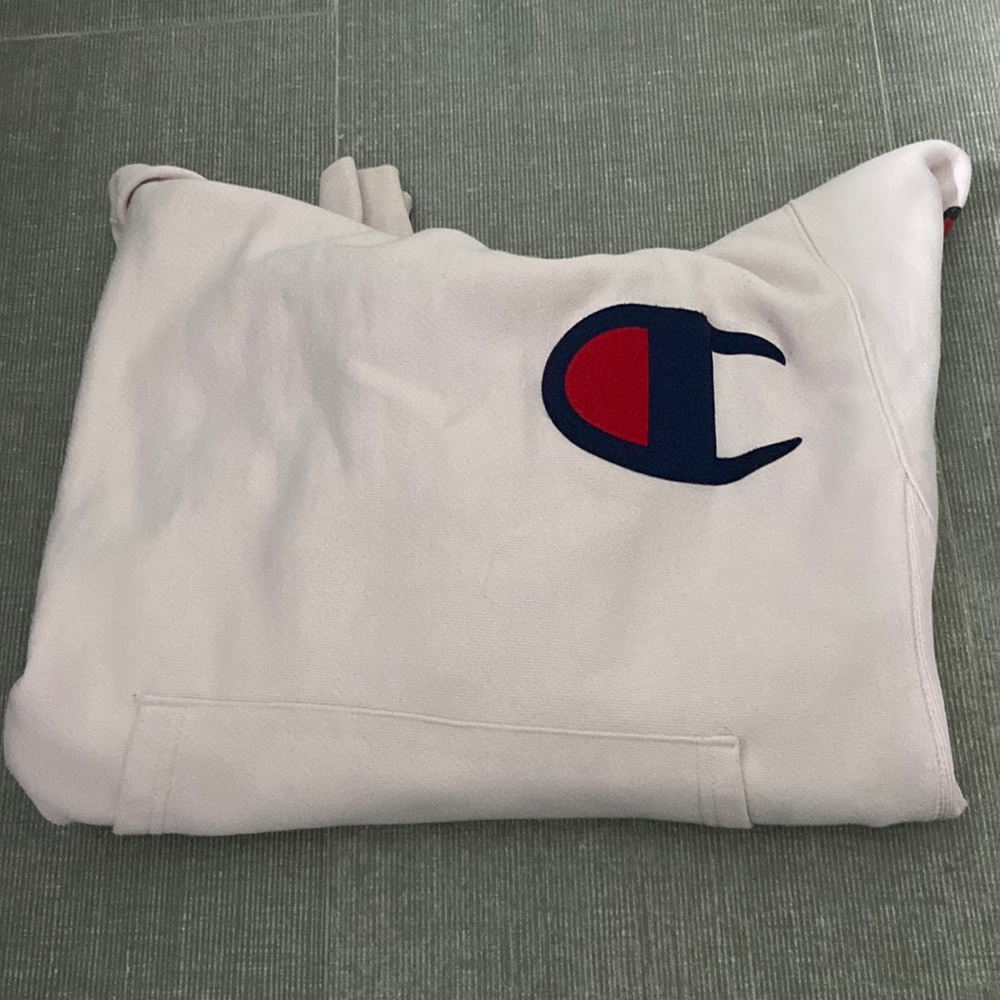 Pink champion hoodie